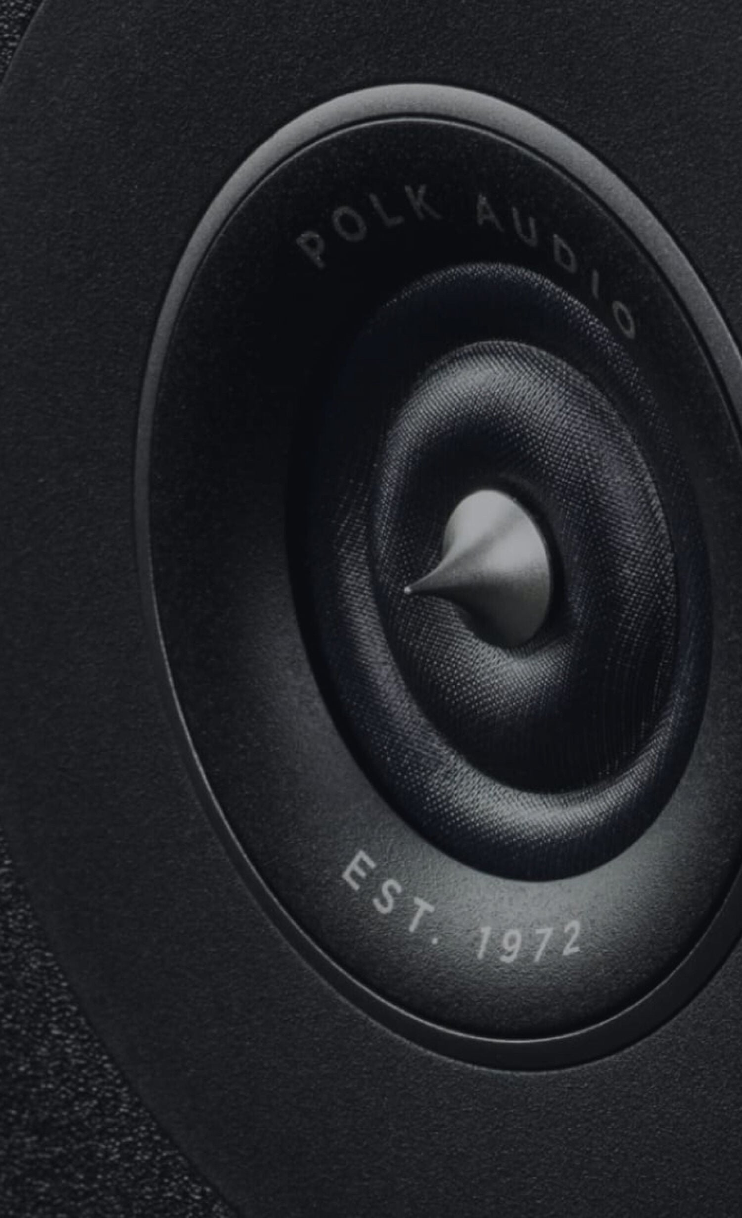 Polk speaker closeup