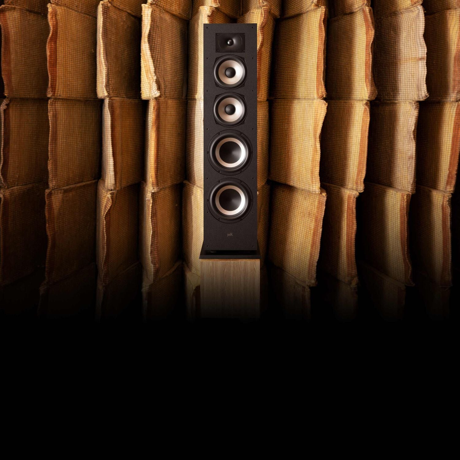 Atrium speakers on a patio