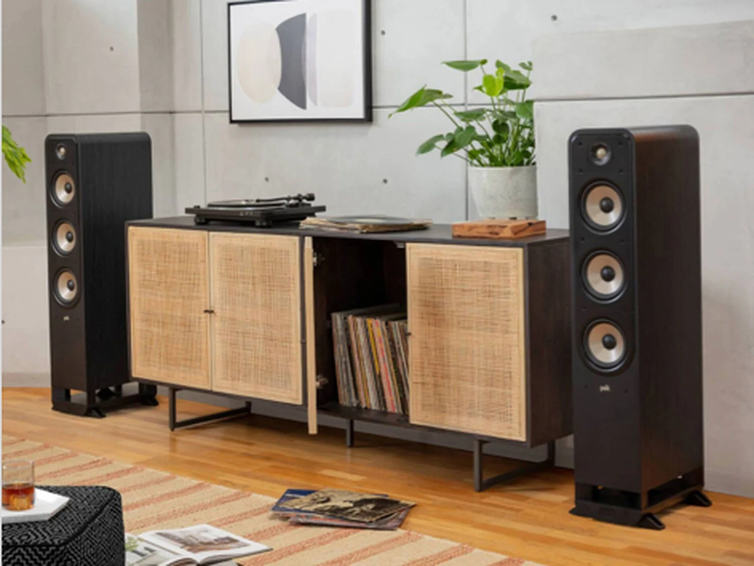 Polk Signature series speakers