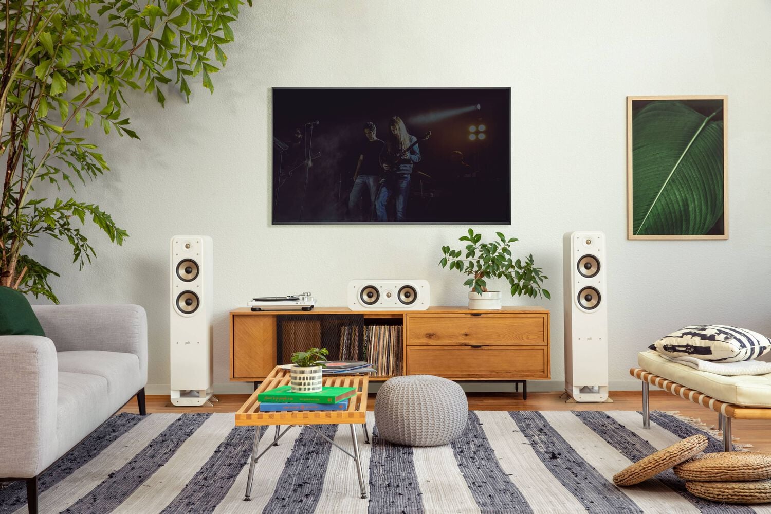 Signature Elite series set up in a living room