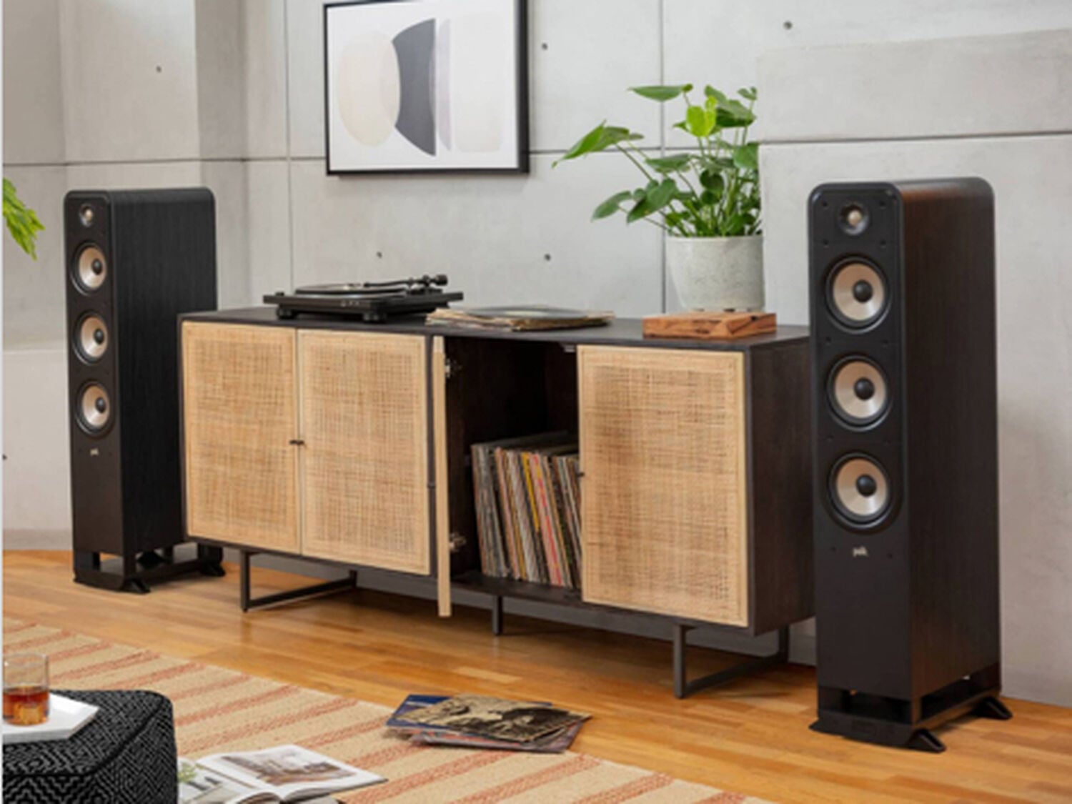 Polk Signature series speakers