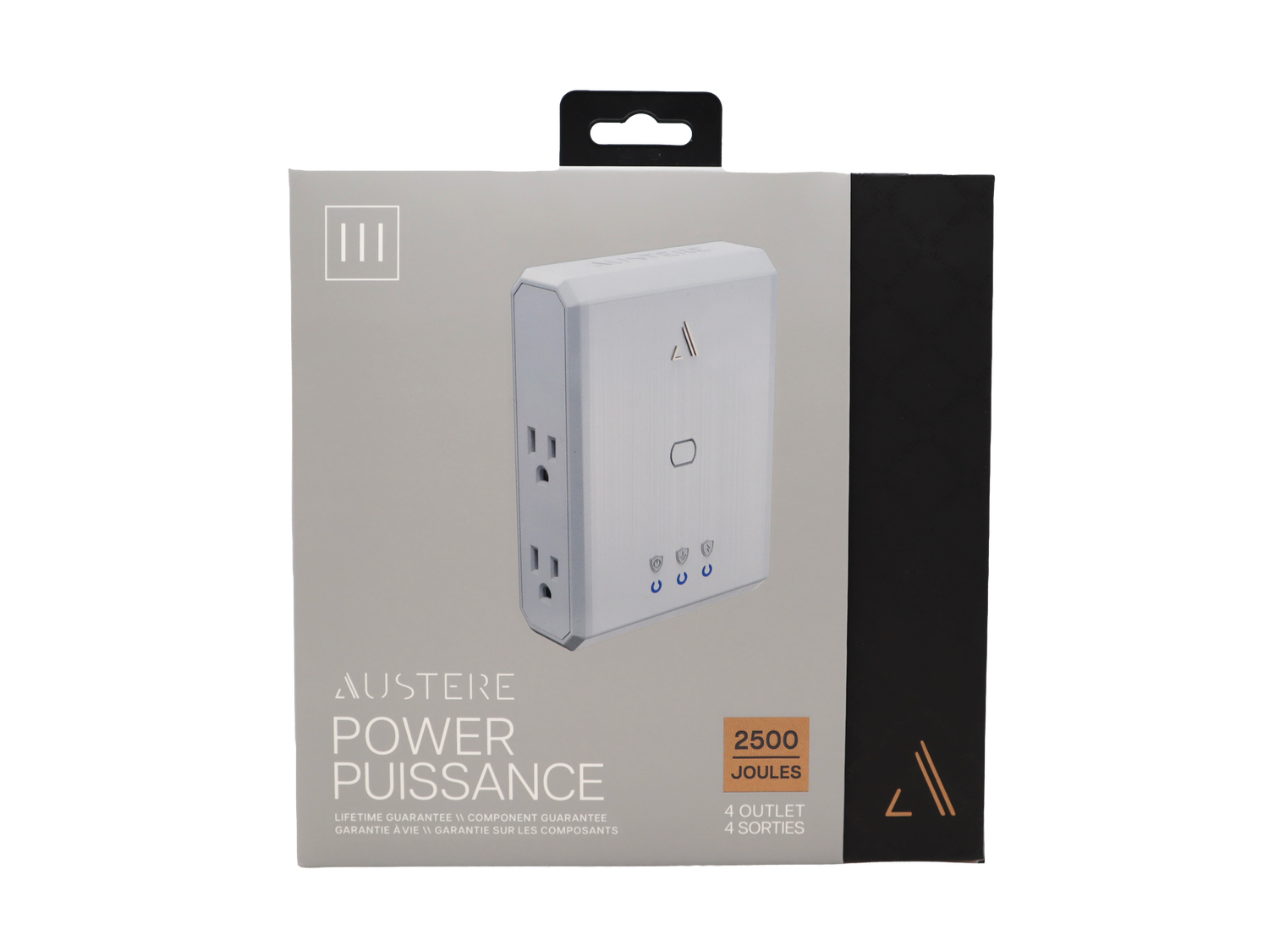 III Series Appliance Power 4-Outlet Surge Protector, , dynamic