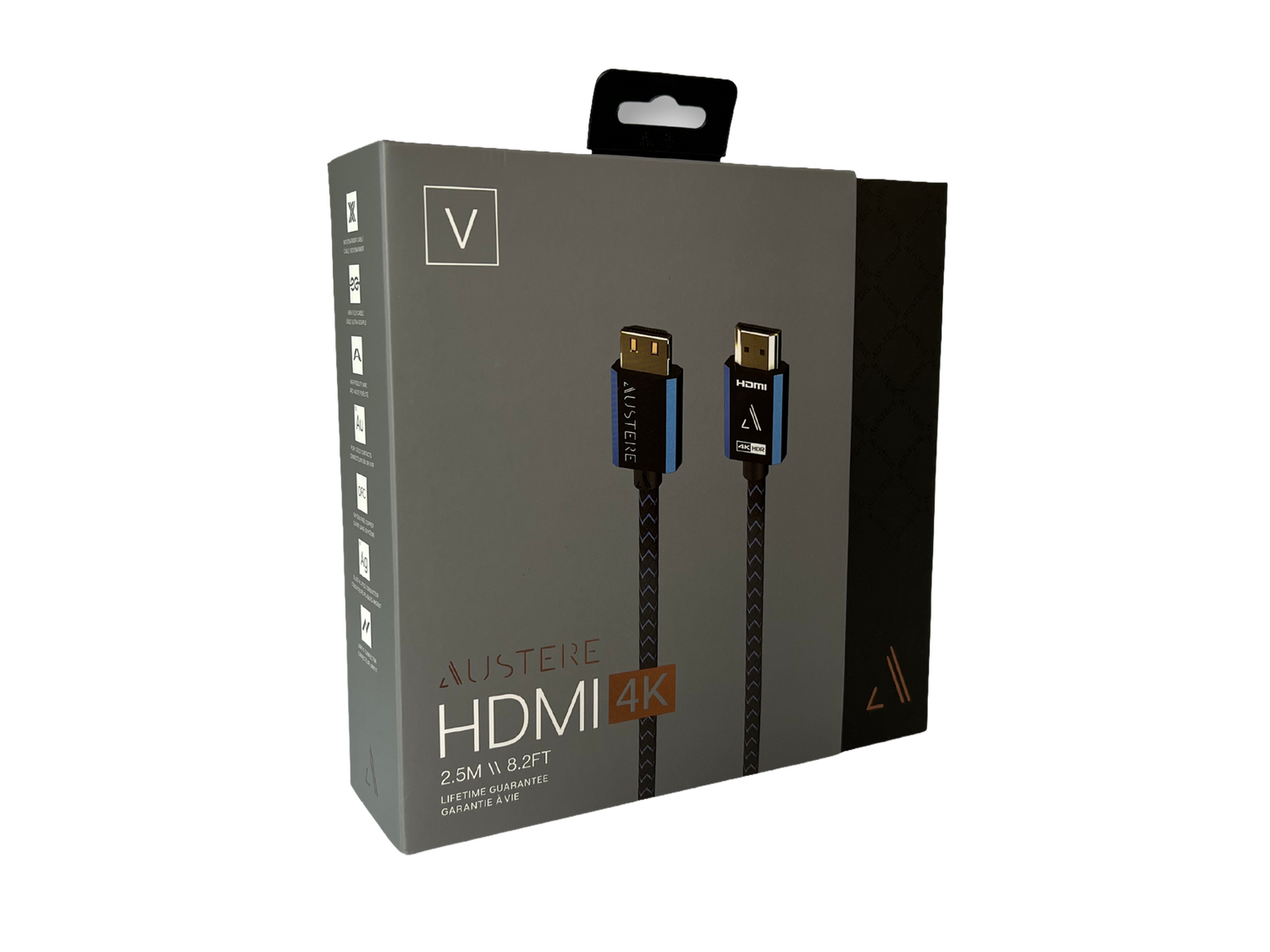 V Series 4K HDMI Cable 2.5m, , dynamic