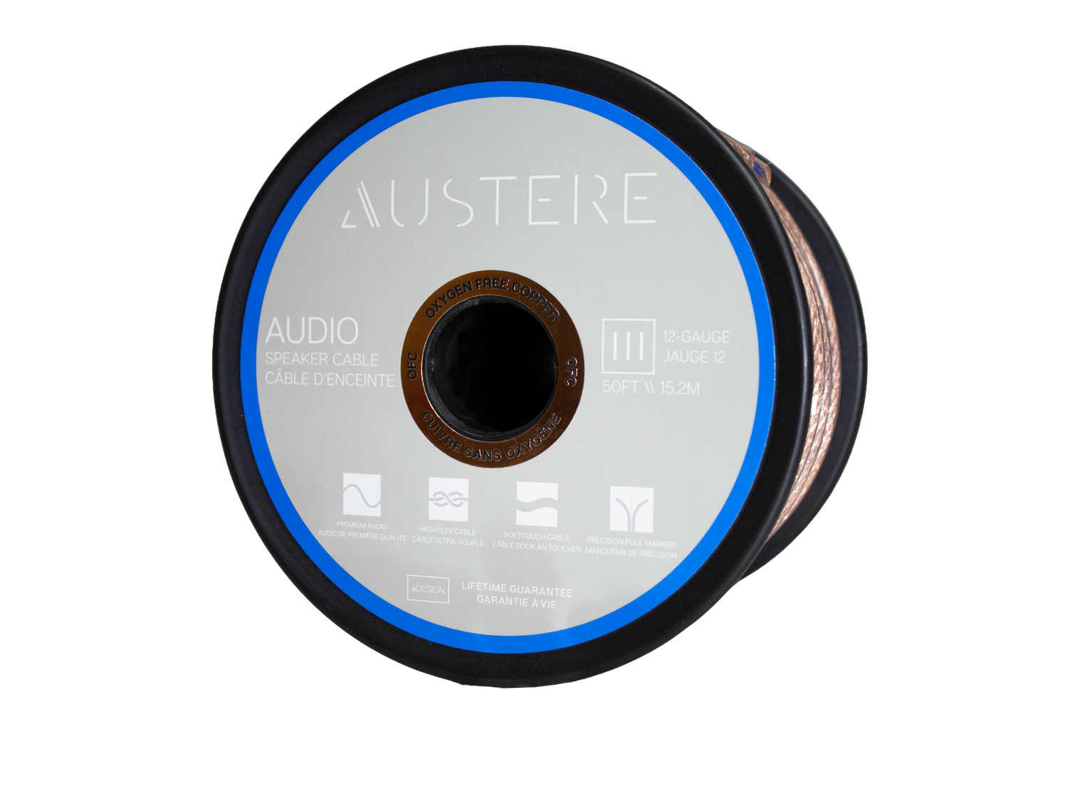 III Series 12-Gauge Speaker Cable 50ft, , dynamic