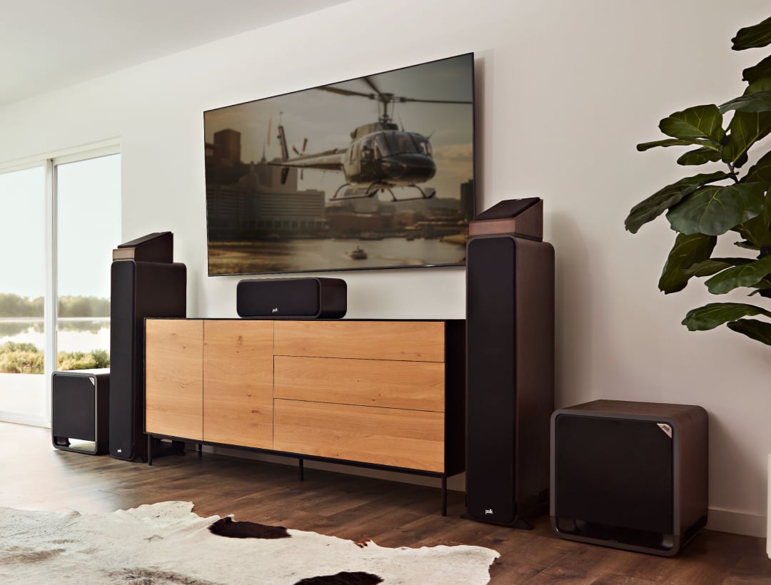 Full Signature Elite Series set up in a living room